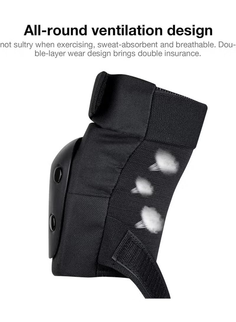 ZNARO 1 Set Knee Pads Elbow Pads Wrist Pads Protective Gear for Kids Teenagers Adults for Rollerblading Skating Skateboard Scooter Biking Cycling - Image 4