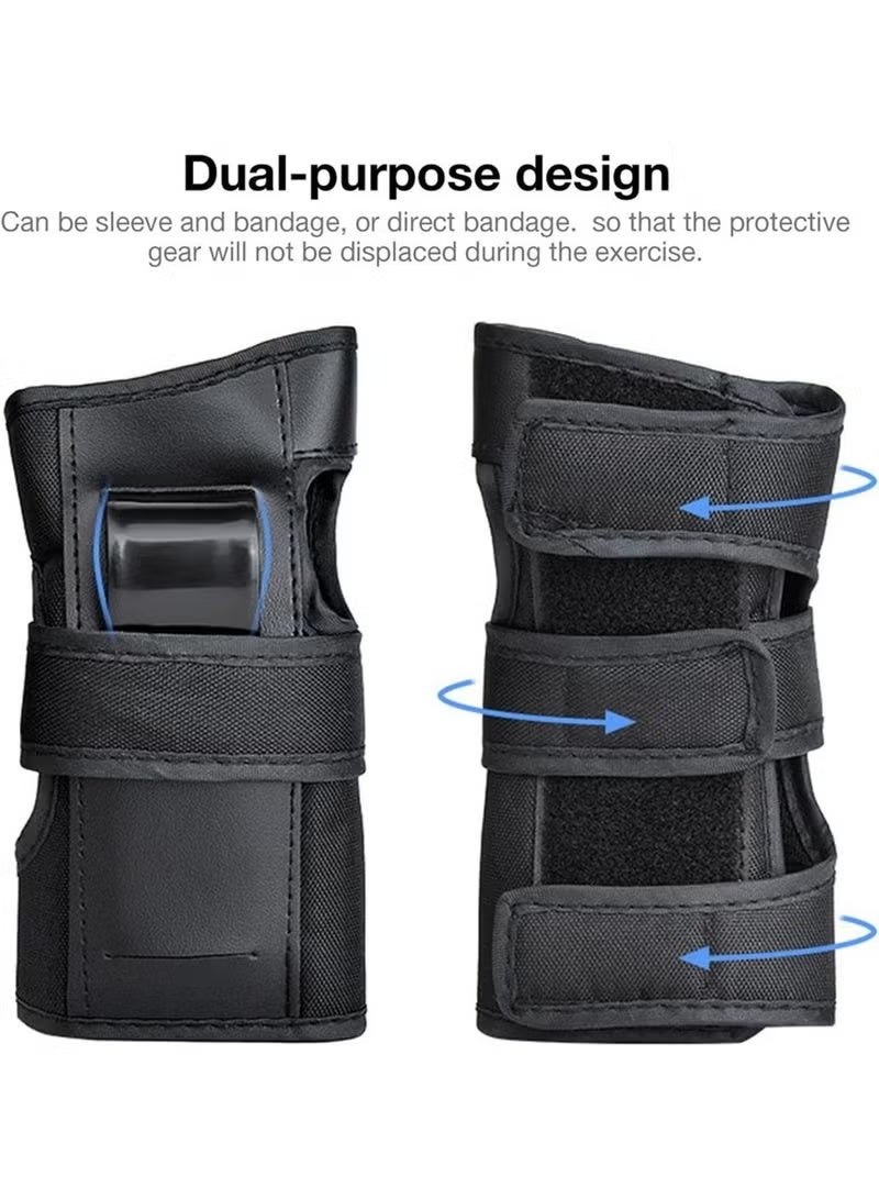 ZNARO 1 Set Knee Pads Elbow Pads Wrist Pads Protective Gear for Kids Teenagers Adults for Rollerblading Skating Skateboard Scooter Biking Cycling - Image 3