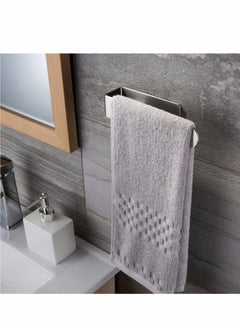 Excefore Towel Holder, Self Adhesive Towel Hand Towel Rail, Stainless Steel Hand Towel Holder for Bathroom  - Image 2