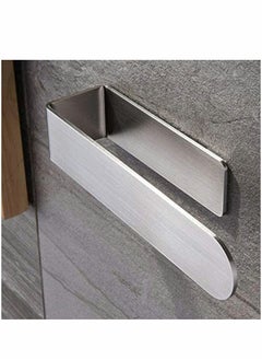 Excefore Towel Holder, Self Adhesive Towel Hand Towel Rail, Stainless Steel Hand Towel Holder for Bathroom  - Image 1