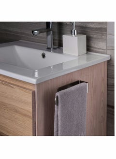 Excefore Towel Holder, Self Adhesive Towel Hand Towel Rail, Stainless Steel Hand Towel Holder for Bathroom  - Image 3