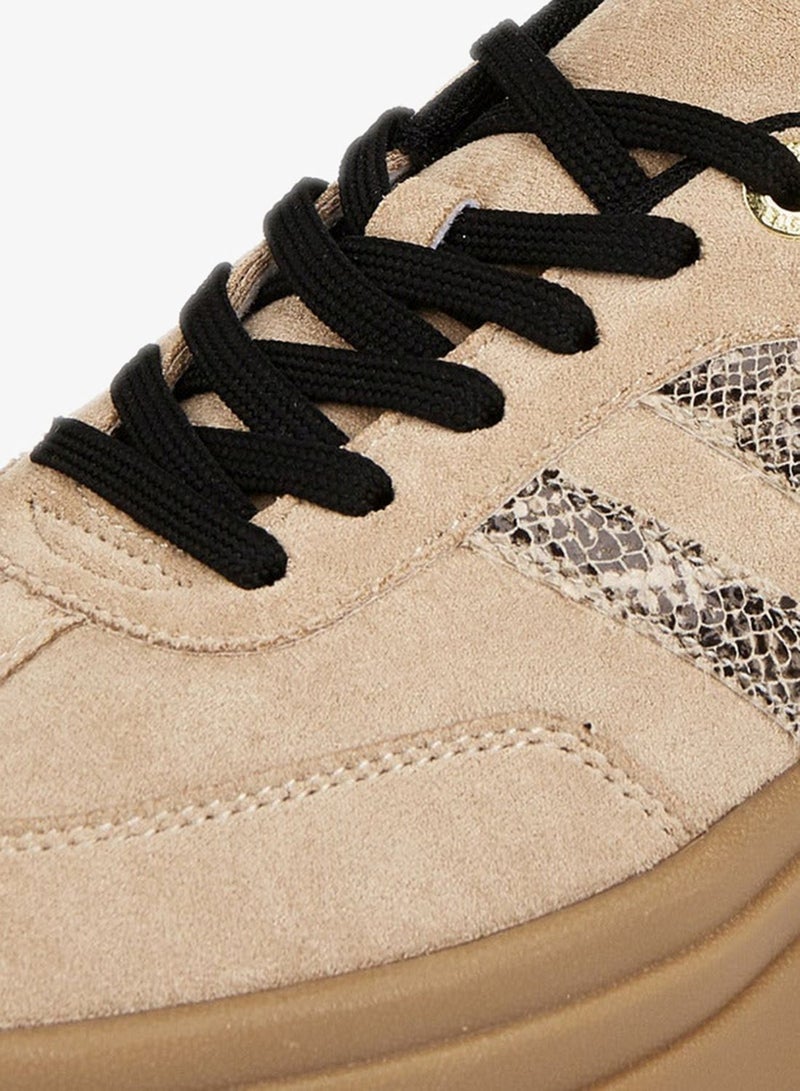 سيليست حذاء رياضي نسائي بأربطة مزين بالدانتيل - Image 5