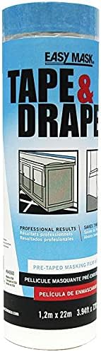 Trimaco Trimaco Easy Mask 4 ft W x 72 ft L x 05 mil Plastic Masking Film 1 pk  - Image 2