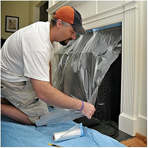 Trimaco Trimaco Easy Mask 4 ft W x 72 ft L x 05 mil Plastic Masking Film 1 pk  - Image 3