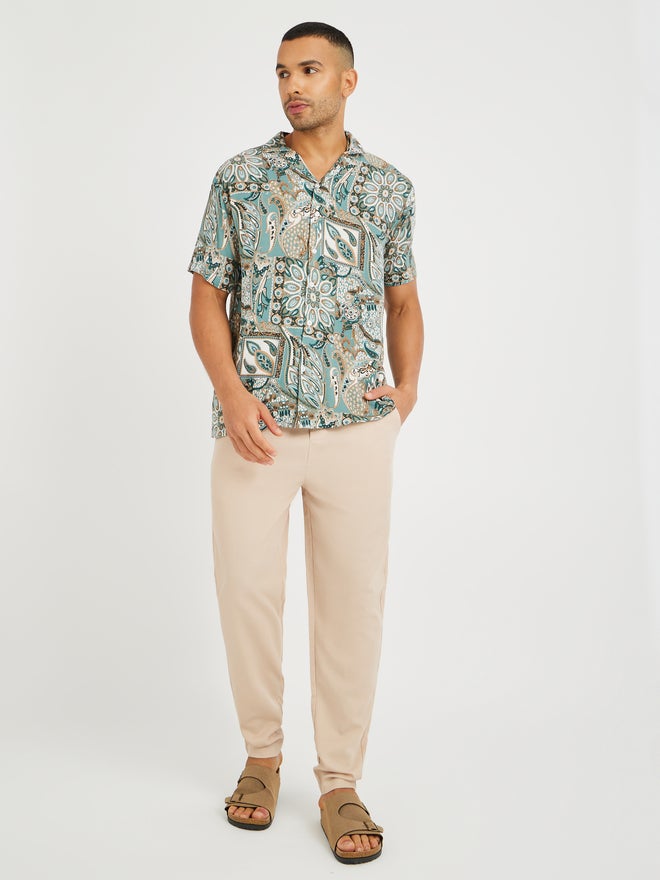 Styli Styli All Over Print Relaxed Fit Shirt  - Image 2