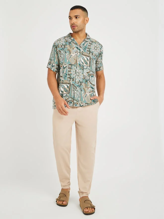 Styli Styli All Over Print Relaxed Fit Shirt