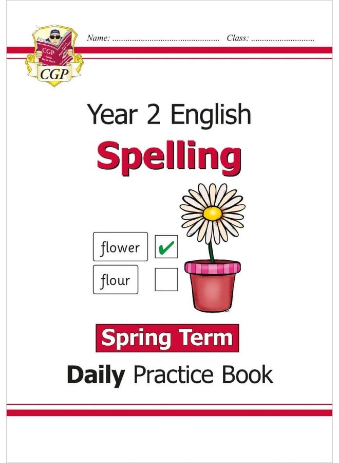 KS1 Spelling Year 2 Daily Practice Book: Spring Term - Image 1