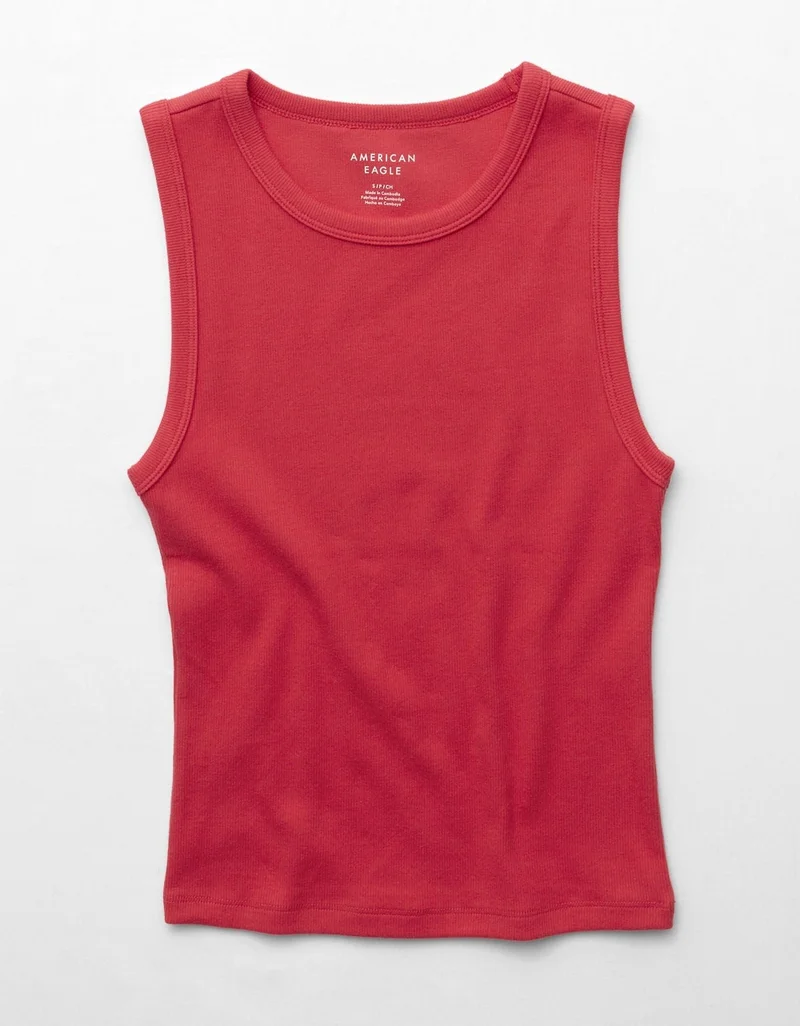 American Eagle  AE Main Squeeze Muscle Tank Top for Women | Best Price UAE