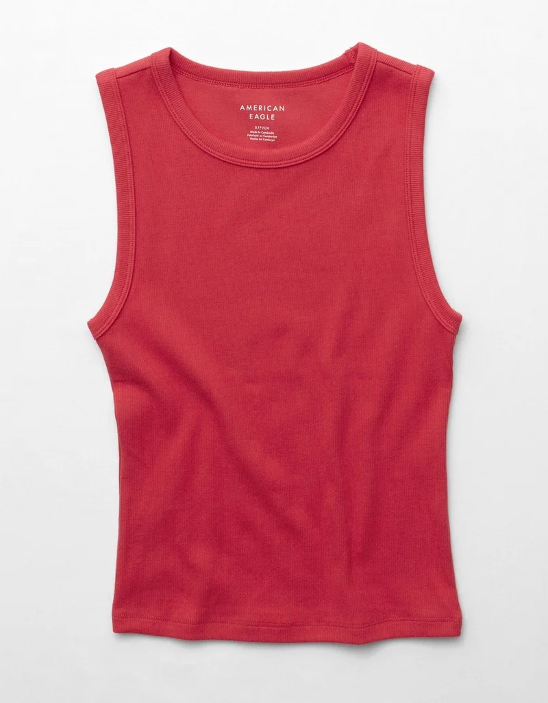 American Eagle  AE Main Squeeze Muscle Tank Top for Women | Best Price UAE