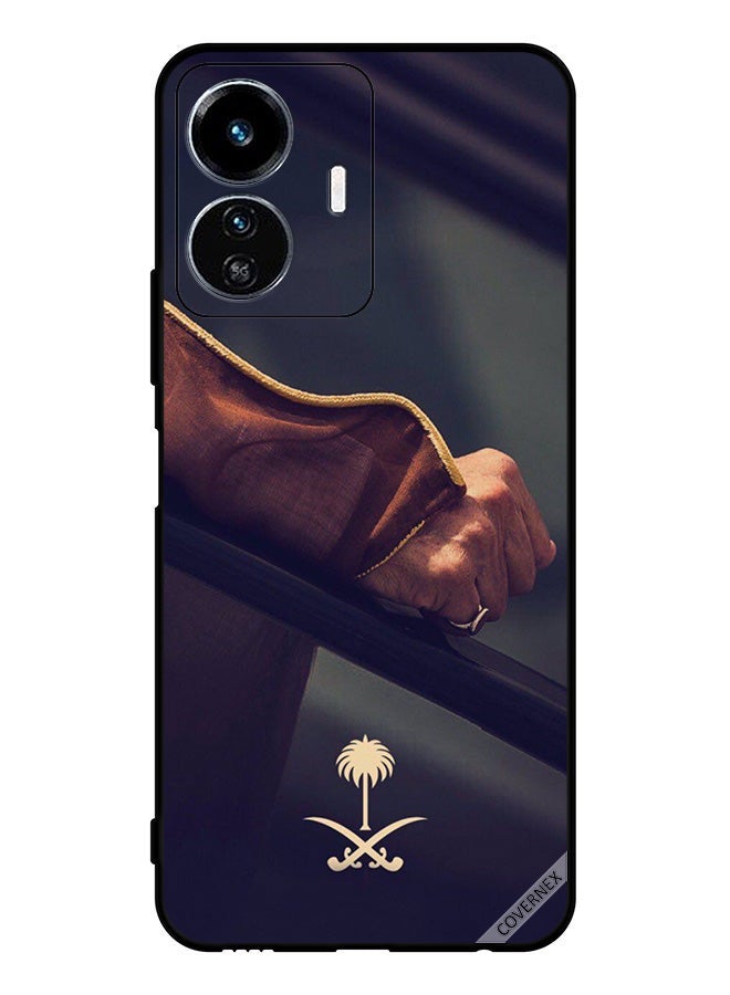 Covernex Protective Case Cover For vivo Y77e Hand & Saudi Arabia National Sign - Image 1