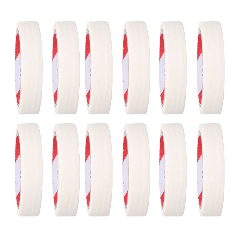 White Paper Masking Tape Heat Resistant Painters Tape Premium Textured Paper - No Residue Easy Removal Multi Functional Masking Tape for Automotive Paint Spray Home Decor Craft and Art Projects - Image 1