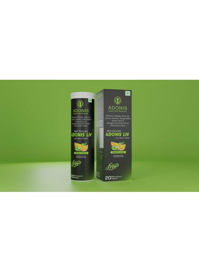 Adonis Adonis LIV Liver detox Effervescent tablets - 20 tablets (Buy 1 Get 1 Free) - Image 5