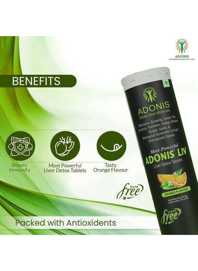 Adonis Adonis LIV Liver detox Effervescent tablets - 20 tablets (Buy 1 Get 1 Free) - Image 4