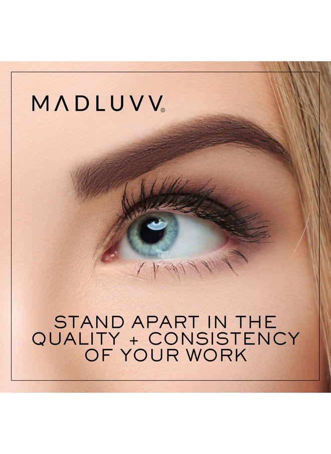 MADLUVV - V 2-In-1 Micro Brow Sterile Pen For Professional Brow Artistry, Premium Micro Hair Strokes & Shading, Disposable Double Sided Pens For Eyebrow Ink - #14/5R - Image 1