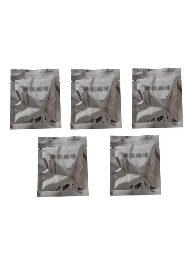 Povidone-Iodine Care Balls – Pack of 5 (4 Sterile Iodine Swab Balls per Pack) | Total 20pcs Antiseptic Wound Care Cleaning Balls for First Aid Use - Image 1