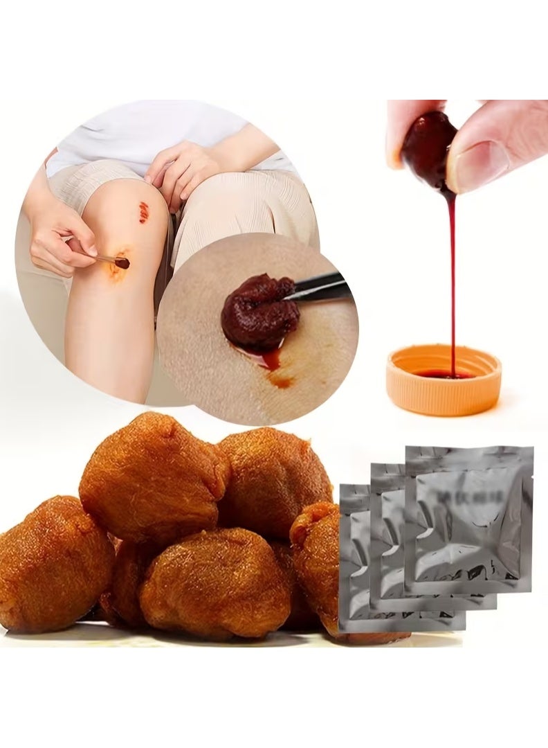Povidone-Iodine Care Balls – Pack of 5 (4 Sterile Iodine Swab Balls per Pack) | Total 20pcs Antiseptic Wound Care Cleaning Balls for First Aid Use - Image 3