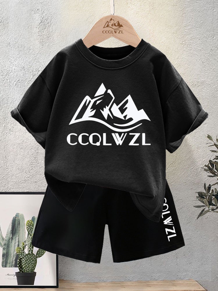 Children'S Summer Short-Sleeved T-Shirt Baby Printed Base Shirt Boy'S Pure Cotton Fashion Half-Sleeved Top - Image 4