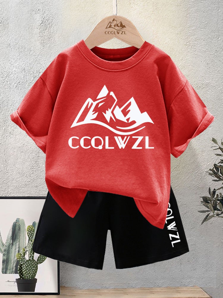 Children'S Summer Short-Sleeved T-Shirt Baby Printed Base Shirt Boy'S Pure Cotton Fashion Half-Sleeved Top - Image 5