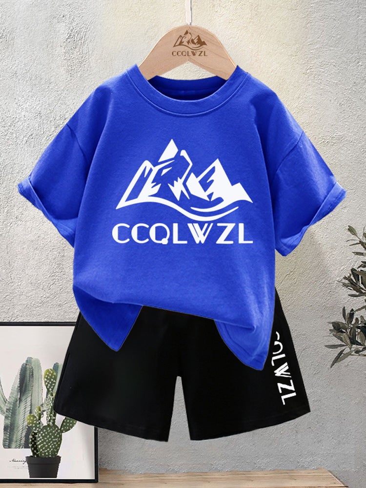Children'S Summer Short-Sleeved T-Shirt Baby Printed Base Shirt Boy'S Pure Cotton Fashion Half-Sleeved Top - Image 3