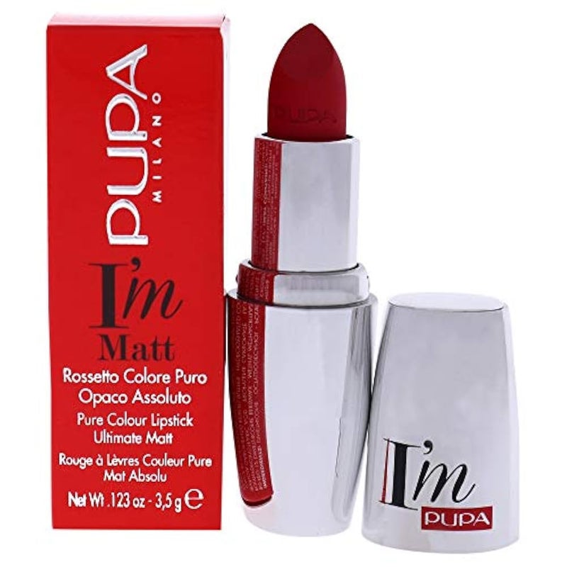 PUPA I'M MATT LIPSTICK CORAL RED NO 070 - Image 1