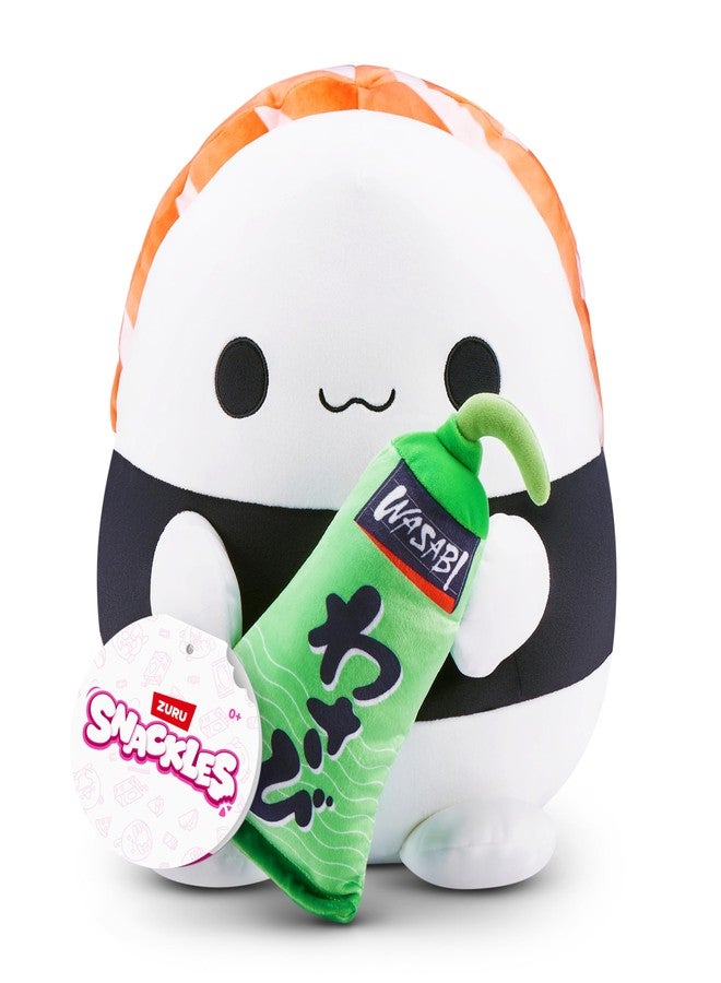 Snackles Non-Licensed Series 1 8-inch Plush (EVA) by ZURU, Plush with Snack Accessory - Image 1