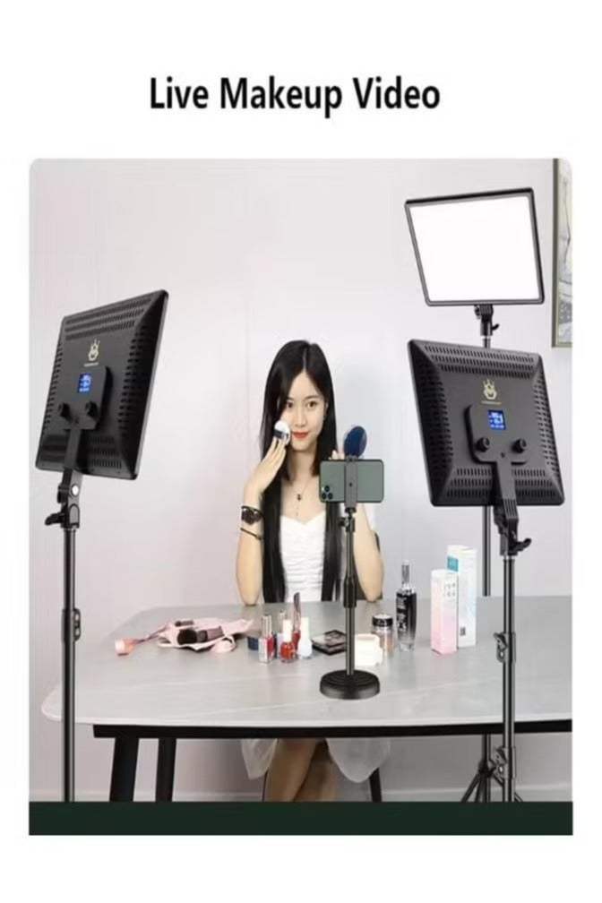UMIXPRO LED Camera Light Portable Photography Light Dimmable Studio Lights for Photo Shooting Vlog Making Filming Online Video Food Recording - Image 4