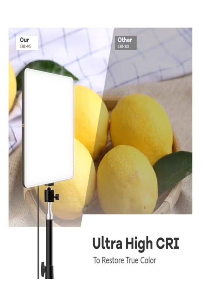 UMIXPRO LED Camera Light Portable Photography Light Dimmable Studio Lights for Photo Shooting Vlog Making Filming Online Video Food Recording - Image 2