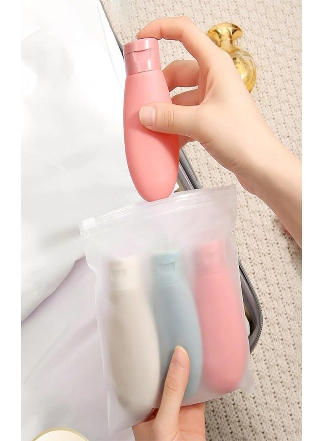 AIMERS Shampoo Bottle Set, Travel Bottles for Toiletries, Pack of 3 Travel Toiletry Bottles, Travel Containers for Toiletries, Small Bottles for Travel Leakproof Mini Travel Essentials - 60ml - Image 1