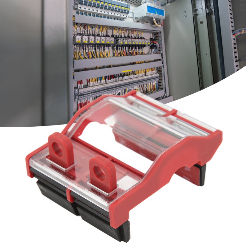 3P Circuit Breaker Transparent Protection Cover Stable Fixing Insulation Protection Cover Lid - Image 3