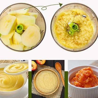 KWQAP Plastic Pull Chopper Handy Quick Cutter 2 in 1 Vegetable Fruit Dryfruit Chopper Multipurpose Hand Meat Grinder Mixer Food Processor for Kitchen - Image 5