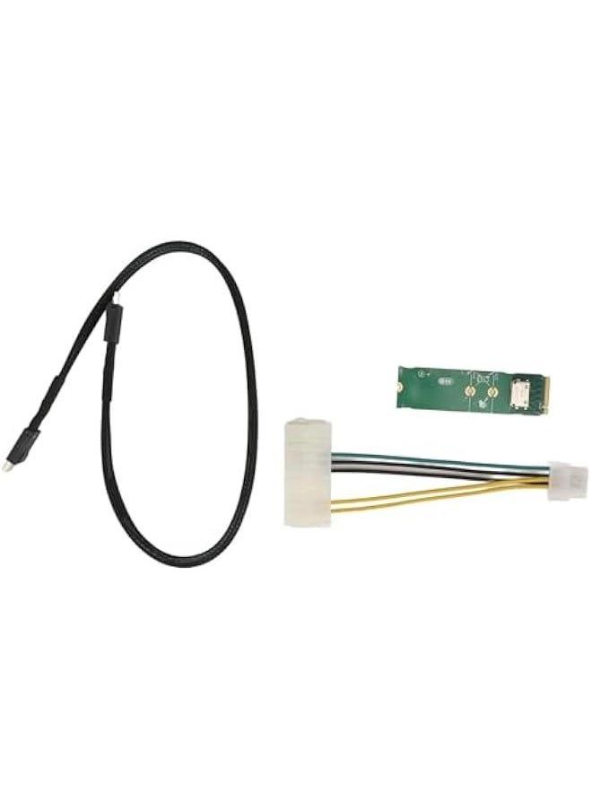 External GPU for Laptops, Independent Video Card Docking Station for PCIE M2 M Key to OCuLink 64GT EXP GDC Notebook
