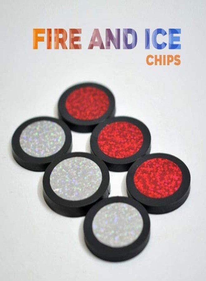 MilesMagic Magician's Fire and Ice Chips Gimmick Red & Silver Color Penetration Mentalism for Real Illusion Magic Tricks - Image 2