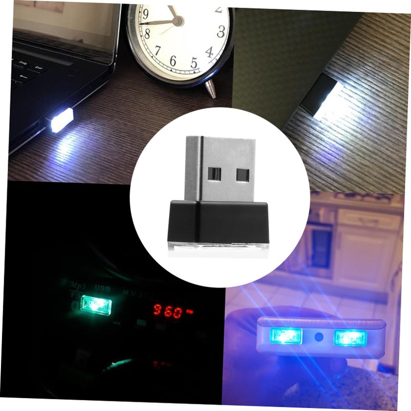 Mini USB Car LED Atmosphere Light Kit 3PCS Easy Install Interior Decorative Lamp - Image 5