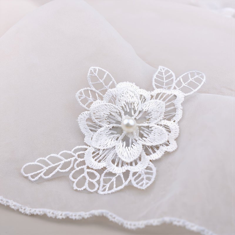 Upgraded 3D Double Layer Lace Flower Applique Fray Resistant No Loose Thread for Clothing - Image 5