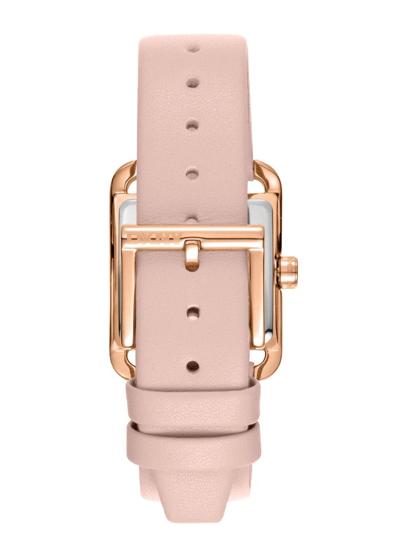 DKNY مدينة ميدي Dk1L004L0035 - ساعة جلدية نسائية كوارتز 3 عقارب - Image 3