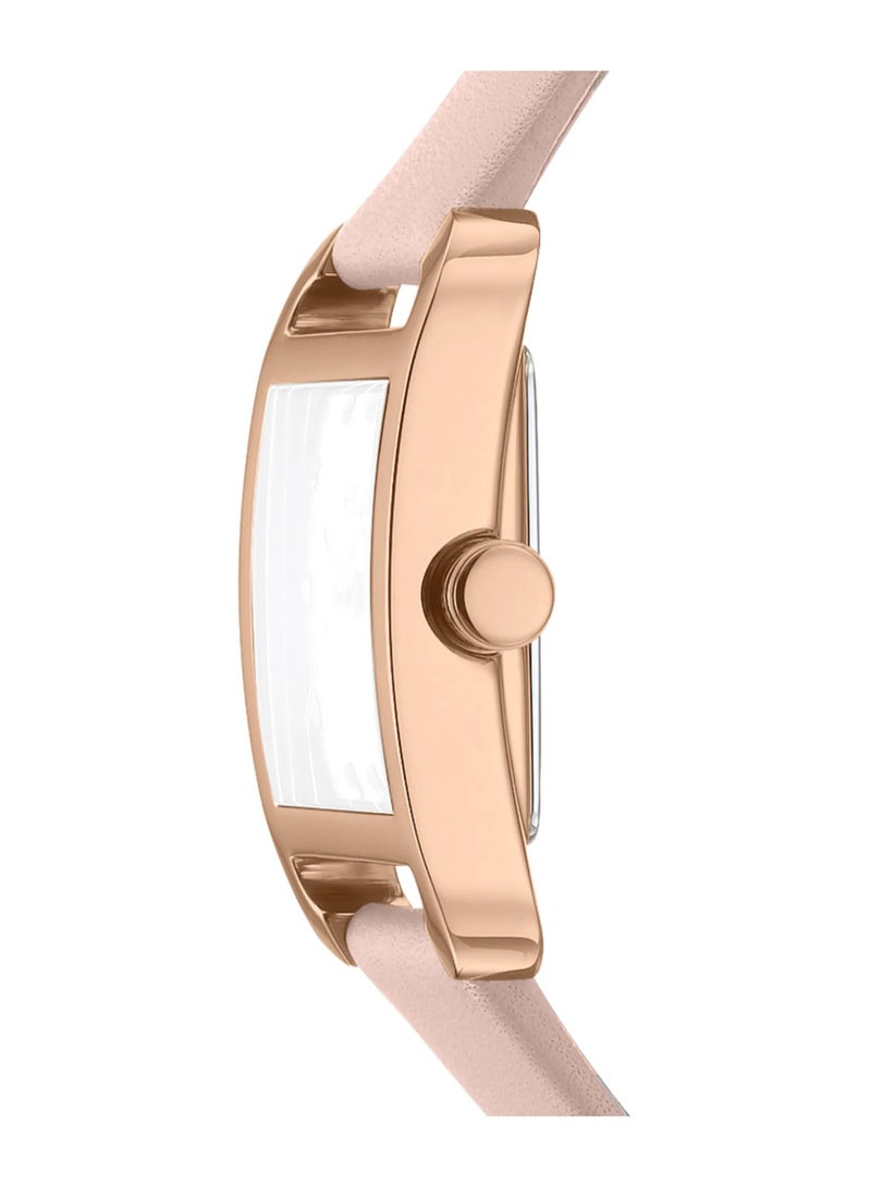 DKNY مدينة ميدي Dk1L004L0035 - ساعة جلدية نسائية كوارتز 3 عقارب - Image 2