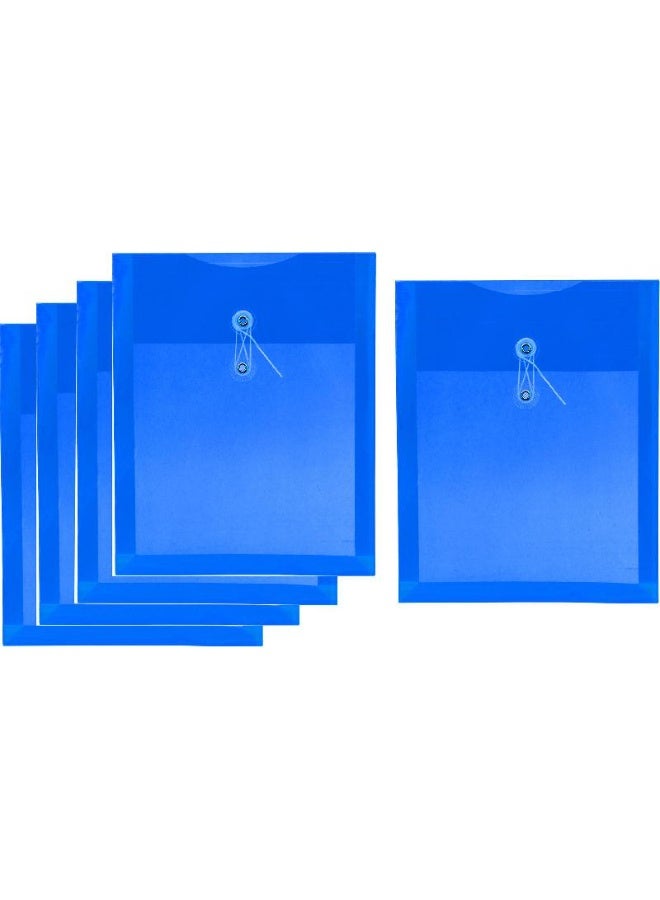 Poly Envelope A5 Toploader Opening Blue