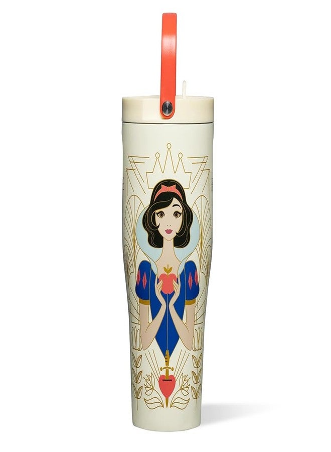 Corkcicle Go Cup XL - Leak-Proof Travel Tumbler - Triple Insulated Stainless Steel Water Bottle - Easy-Carry Handle - Summer Drinkware Gift - Keeps Drinks Ice Cold - 30 oz - Snow White - Image 1