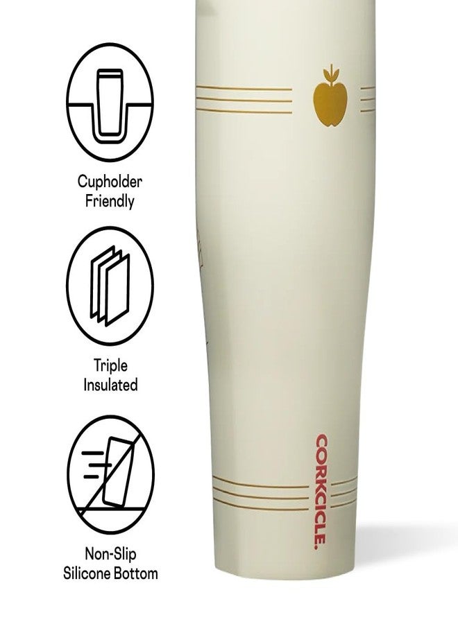 Corkcicle Go Cup XL - Leak-Proof Travel Tumbler - Triple Insulated Stainless Steel Water Bottle - Easy-Carry Handle - Summer Drinkware Gift - Keeps Drinks Ice Cold - 30 oz - Snow White - Image 5