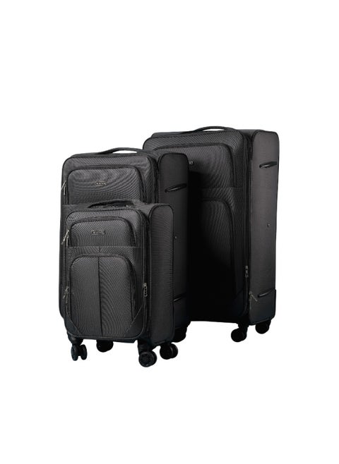 SONADA Lightweight Luggage Set of 3 ANTI Thef Lock 4 Double Wheels, Expandable