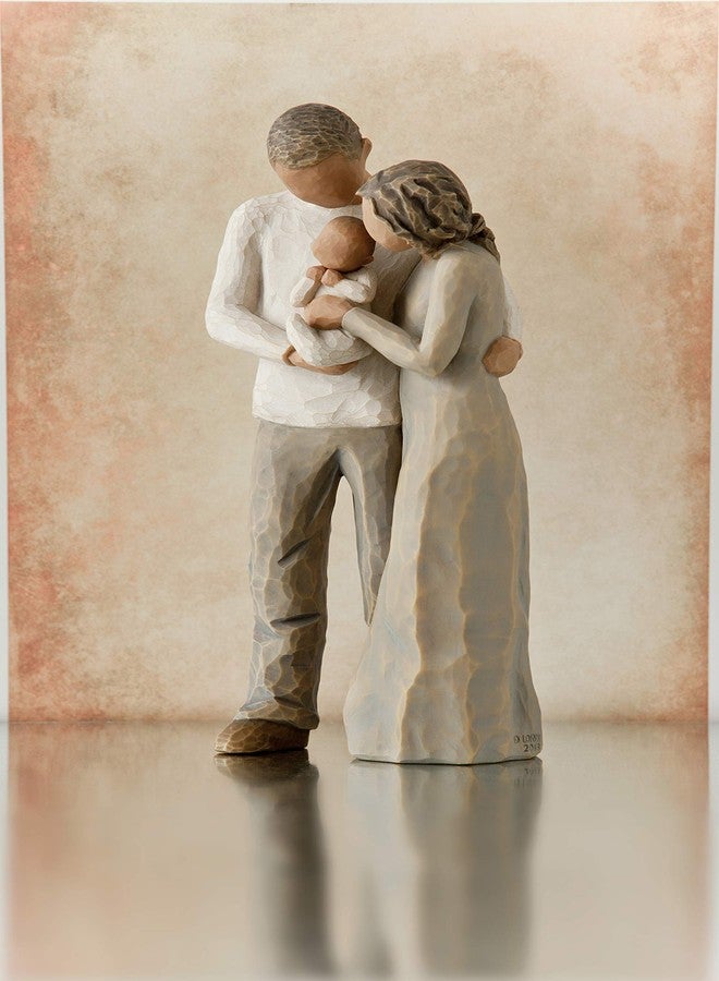 Willow Tree We are Three, Sculpted Hand-Painted Figure, Darker Skin - Image 5