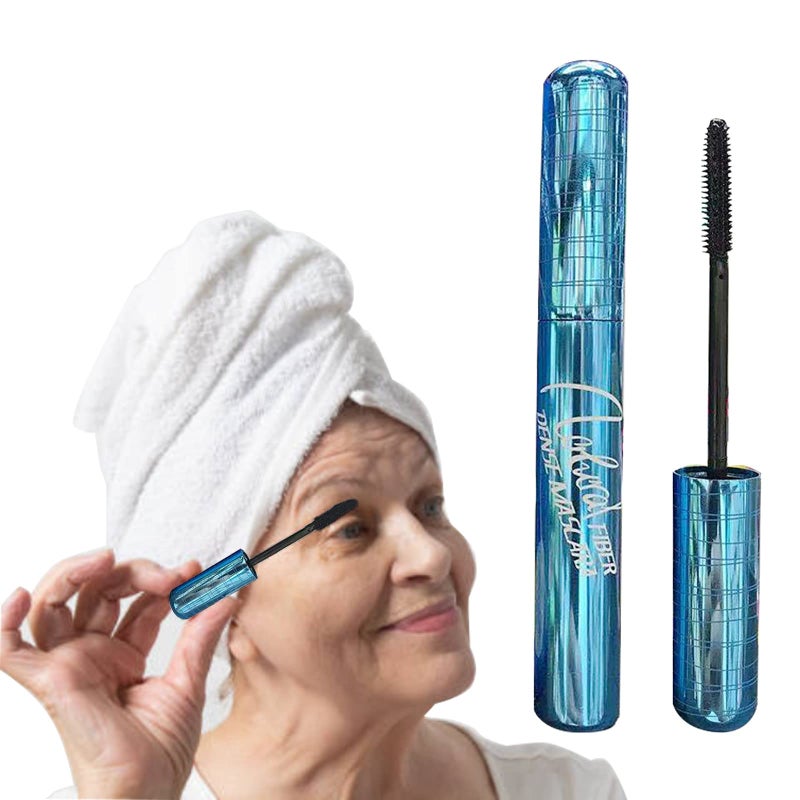 ماسكارا للنساء الأكبر سناً 60 عاماً فما فوق ماسكارا للنساء فوق 60 مع رموش رقيقة مقاومة للماء ومضادة للحساسية ماسكارا أنبوبية سوداء تعطي حجم وطول للرموش الحساسة 1 عبوة