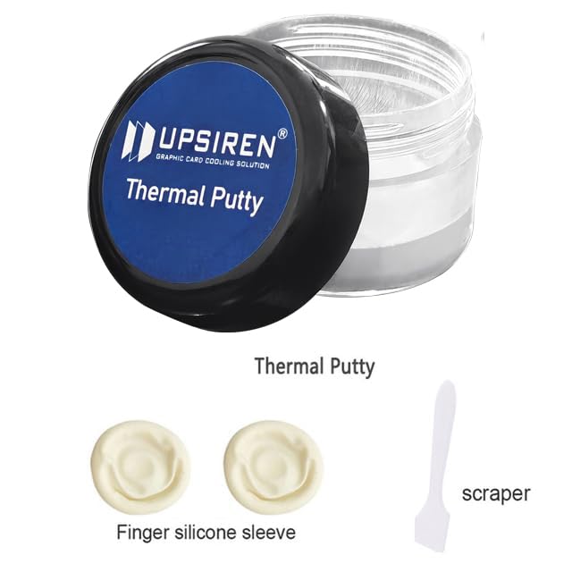 UPSIREN Ultra 16.8w/mk Thermal Putty for VGA GPU IC Processor Rapid Cooling Thermal Pad Replacement Heat Blocking Putty (50g) - Image 2