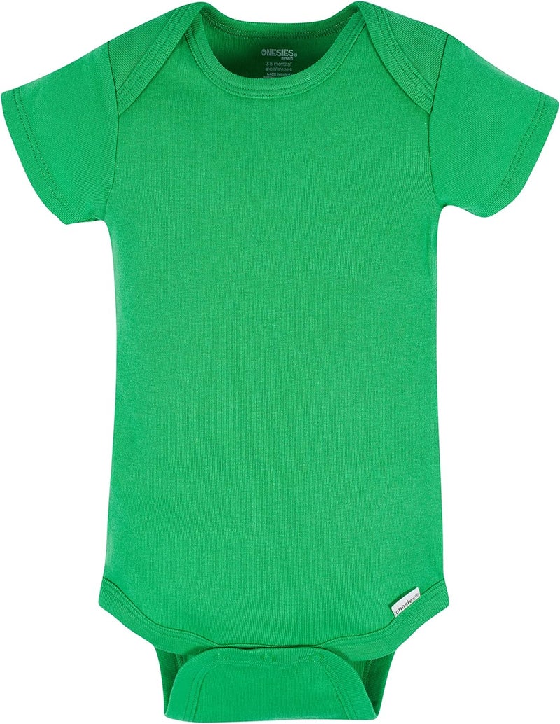 Onesies Brand Baby Boys' 8-pack Short Sleeve Mix & Match Bodysuits - Image 3