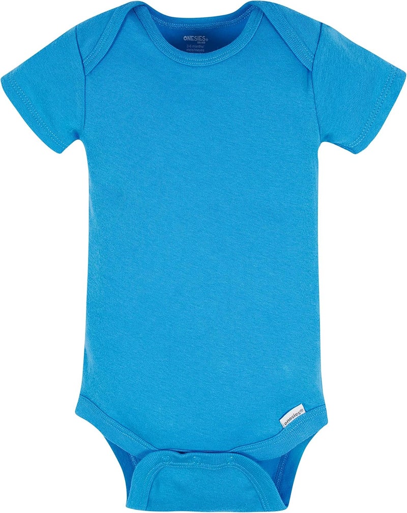 Onesies Brand Baby Boys' 8-pack Short Sleeve Mix & Match Bodysuits - Image 4