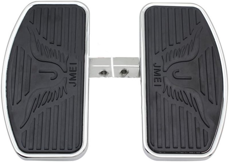 logass Motorcycle Floorboard Front/Rear passenger foot pegs for Honda Magna VF250/VT250/VF750 1994-2013 Yamaha V-STAR DragStar XVS 650 / Virago XV125/250/400 Pair - Image 1