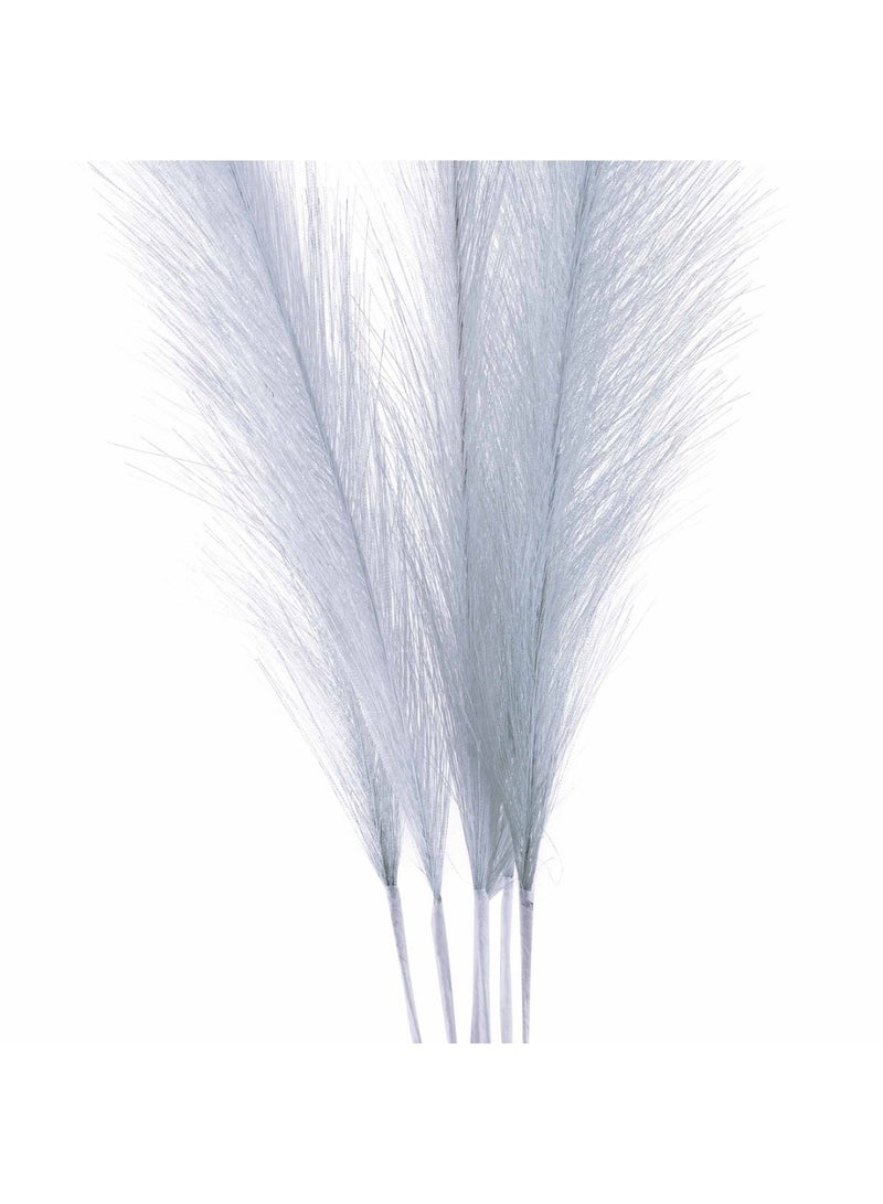 Pan Home مجموعة ريش صناعي مكونة من 6 قطع 52 سم - أزرق مائي - Image 2