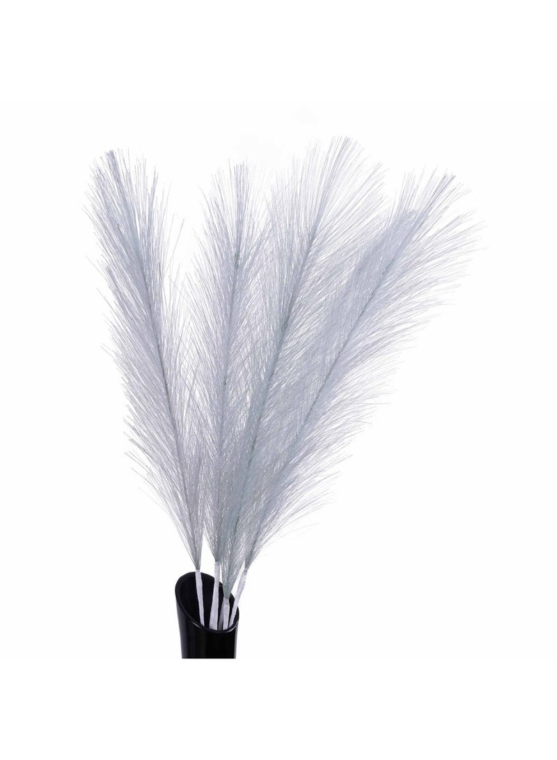 Pan Home مجموعة ريش صناعي مكونة من 6 قطع 52 سم - أزرق مائي - Image 4