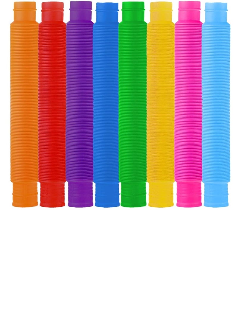 HAVEN 24Pcs Sensory Tubes for Children – Autism Sensory Toys – Fidget Toy – Moulding Tubes Game for Kids (24pcs) - Image 1