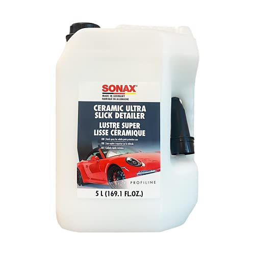 Sonax 268500 Ceramic Ultra Slick Detailer, 5 Liter, White - Image 1